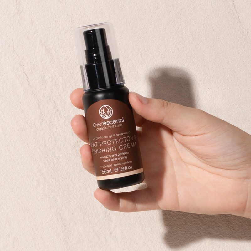 Everescents Organic Heat Protector & Finishing Cream
